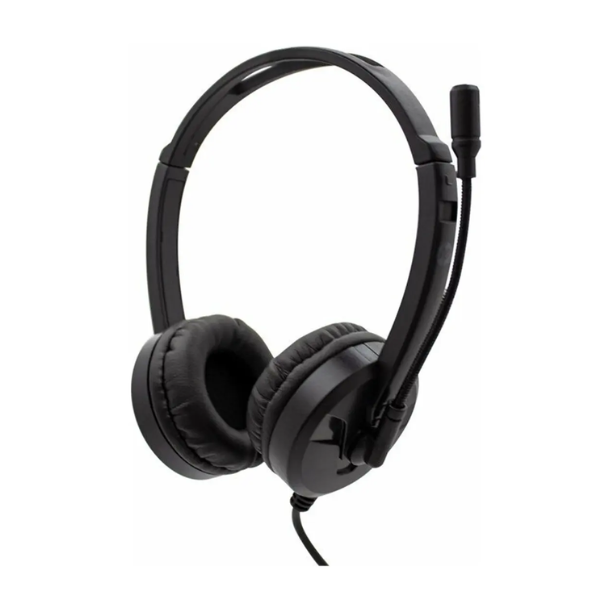 HP Audífonos de Diadema con Micrófono DHE-8009 – Sonido Estéreo Home Office