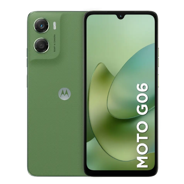 Motorola G06 128GB 4GB Pantalla 90Hz Cámara 50MP Batería 5200mAh