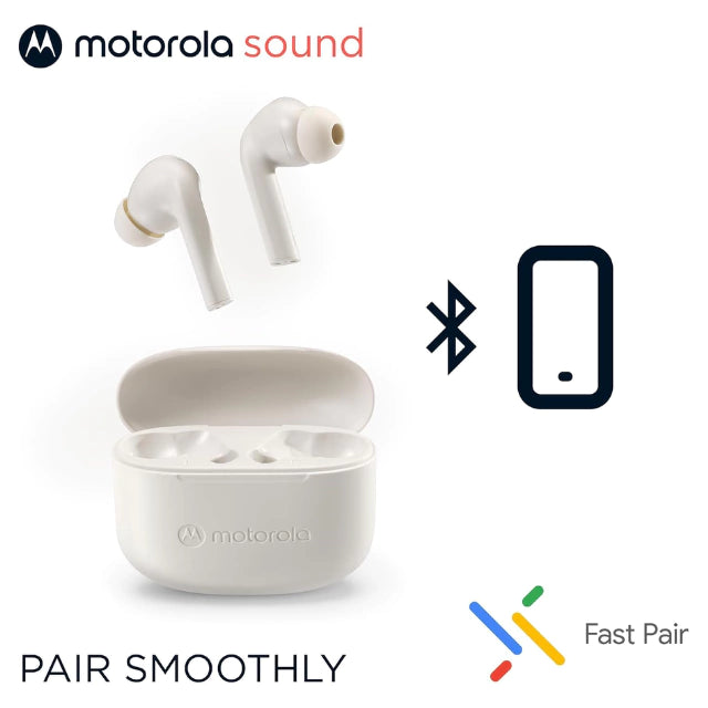 Audífonos Motorola Buds 065 Bluetooth 15H Resistentes al Agua para Uso Diario