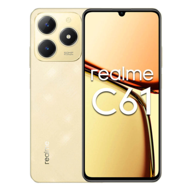 Realme C61 256GB 4GB RAM Pantalla 90Hz Cámara 50MP