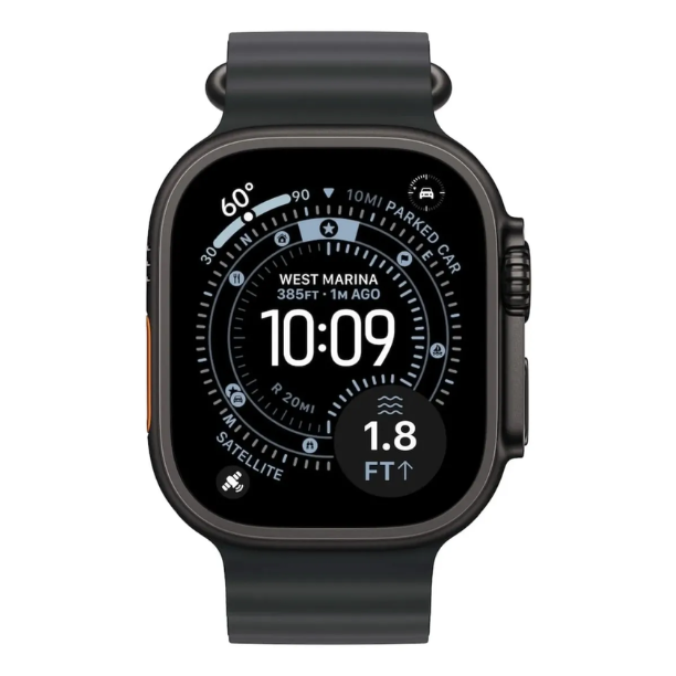 Apple Watch Ultra 3 49 mm – GPS + Cellular, Titanio y Hasta 36 Horas de Batería