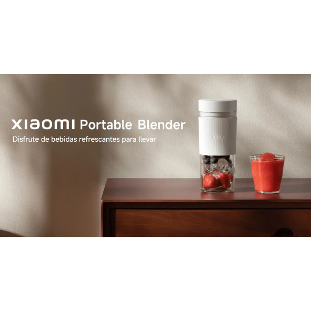 Xiaomi Vaso Batidor Portátil 300 ml – Licuadora Recargable USB-C para Smoothies y Jugos
