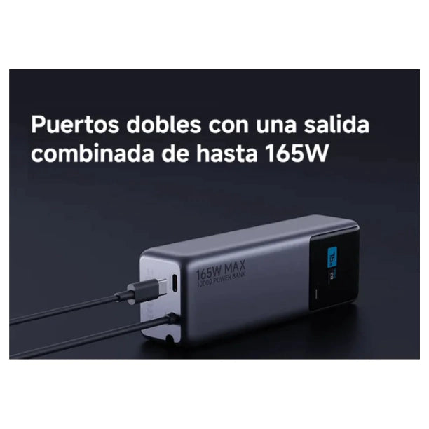 Power Bank Xiaomi 165W 10000mAh para Viajes y Carga de Laptops