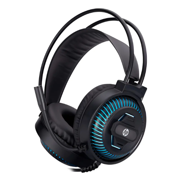HP Audífonos de Diadema con Micrófono DHE-8001 – Sonido Estéreo Gaming