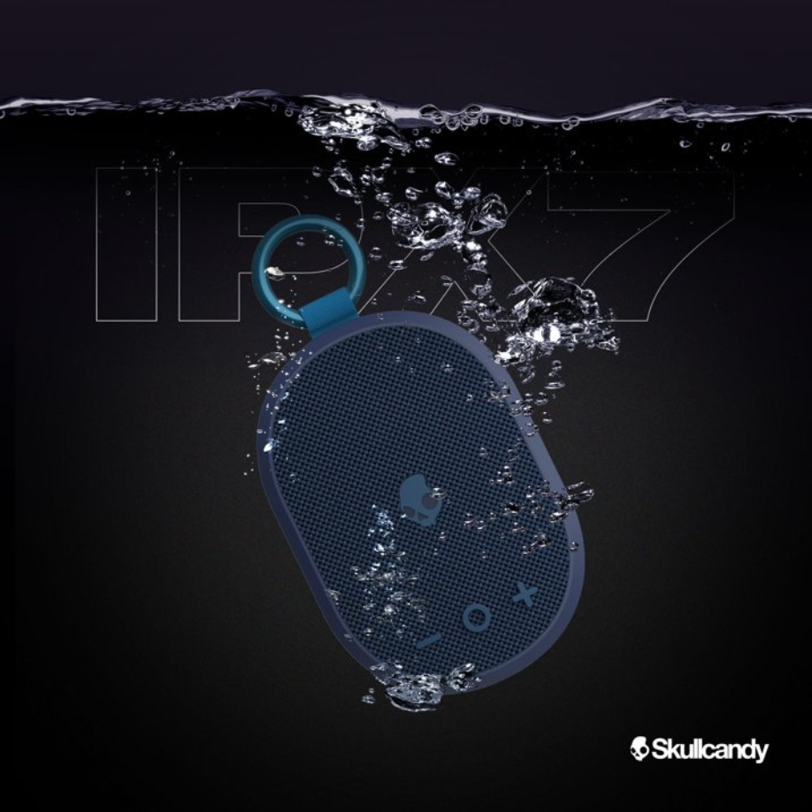 Bocina Bluetooth Skullcandy Kilo IPX7 para Viajes y Camping | 24H
