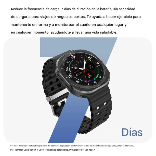 Aurafit Smart Watch AM32 – Pantalla AMOLED, Llamadas Bluetooth y Monitoreo de Salud 24/7