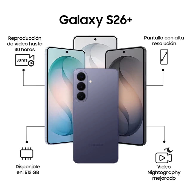 Samsung Galaxy S26 Ultra 200MP AI AMOLED 120Hz 5G con S Pen