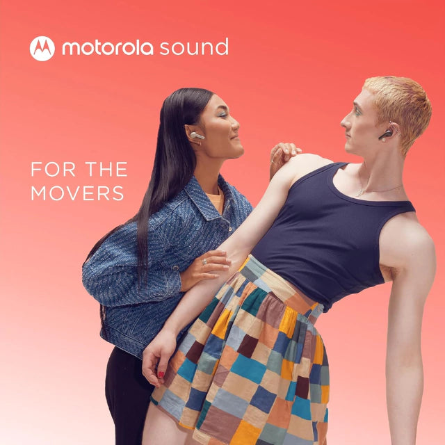 Audífonos Motorola Buds 065 Bluetooth 15H Resistentes al Agua para Uso Diario