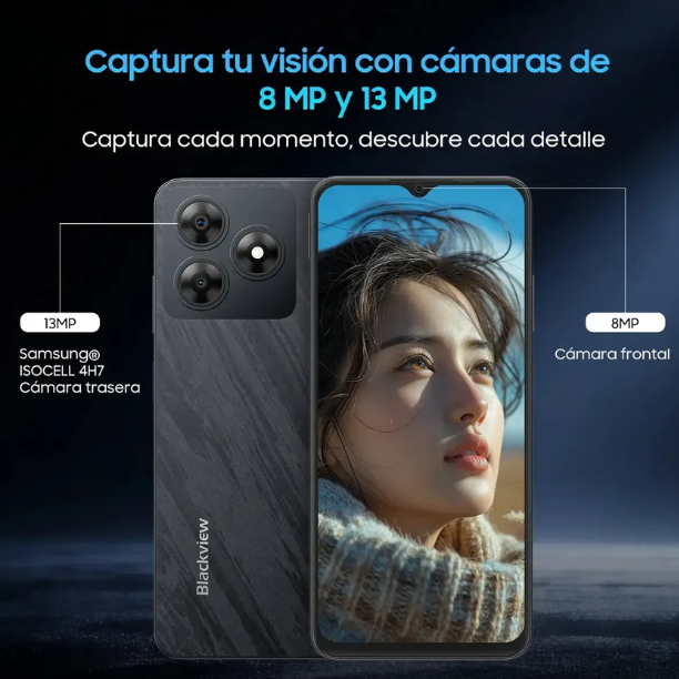 Blackview Wave 8 256GB 8GB RAM Expandida 90Hz 5000mAh Dual SIM
