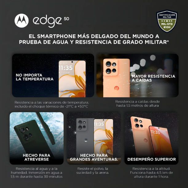 Motorola Edge 50 5G 512GB 12GB OLED 120Hz Snapdragon 7 Gen 1